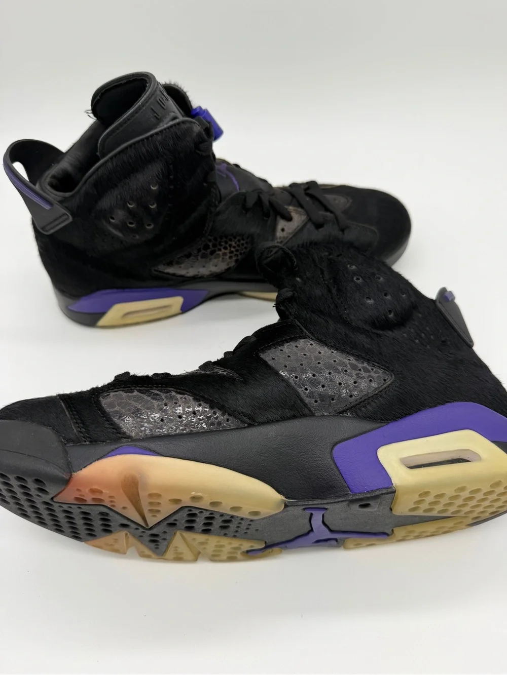 Nike Jordan 6 Retro SP Social Status AR2257-005 Shoes Black Concord- Size 10.5